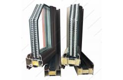 China Modern Design Custom Casement Sliding Aluminum Folding Swing Window With Double Tempered Glass supplier