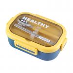 Metal Bento Lunch Box Stainless Steel Leakproof 2-Compartment Bento Lunch Box