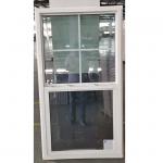American Style UPVC Single Hung Window Vinyl Up Down Sliding Window