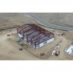 Light Prefab Warehouse Buildings Q235 Q355 Metal Steel Structure for sale