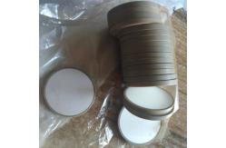 China Round Piezo Ceramic Element P4 / P8 With RoSH CE Certification supplier