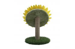 China Pet Supplies Sisal Sunflower Cat Scratch Table Circular supplier