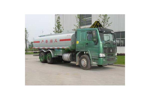 6x4 HOWO 20000 liter fuel tanker truck