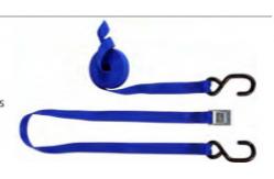 China Flexible And Lightweight Ratchet Tie Down Strap With 25mm Width supplier