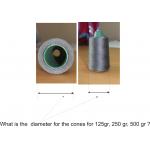 High Strength Bag Closing Sewing Weaving Thread Yarn , Polyester Embroidery Thread for sale