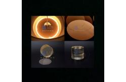 China Piezoelectric LiNbO3 Substrate 128Y Cut With Orientation Flat Notch supplier