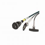 PVC PE Mechanical Control Cable PTO Push Pull Cable Assembly Custom for sale