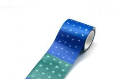China DEC Waterproof Single Sided Dots Die Cut Washi Tape supplier