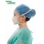 Medical Masks With Tie-On 3 Layer Disposable Face Mask Personal Protective Equipment for sale