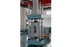 China PTE-1000D Single Space Hydraulic Servo Universal Testing Machines, Limit protection, automatic extensometer supplier