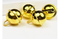 China Festival or toy hang golden or silver colorfull jingle bell decoration supplier