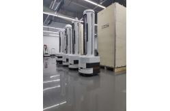 China Portable Voice Intercom 1,000 M2 UV Light Disinfection Robot supplier