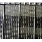 V- Shaped Decorative Metal Mesh Sheets Soft Hanging Curtains