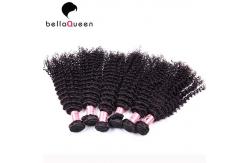 China Remy 100G Indian Double Drawn Hair Extensions Curly Natural Black supplier