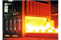 China Gas fired Bogie Hearth Furnace 1300*1000*750mm Max 1300 degree celcius supplier