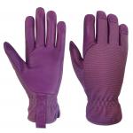 Girls Purple Gardening Work Gloves Leather For Rose Garden Multiple Sizes for sale