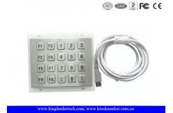 China USB keyboard numeric keypad 5x4 Matrix , IP65 outdoor keypad WaterProof supplier