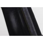 11.9  Oz Black And Black Backside Crosshatch Slub Denim Jeans  Fabric for sale
