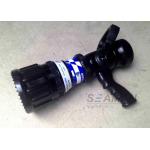 Aluminium Alloy Pistol Grip Adjust Flow Fire fighting Jet / Spray Nozzle for sale