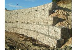 China 3.0-6.0mm Gabion Wire Mesh Garden Gabion Baskets Square Hope Shape supplier