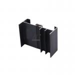 Factory Price Anodizing Black Aluminum window Frame Extrusions Sliding Window Profile for sale