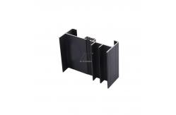 China Factory Price Anodizing Black Aluminum window Frame Extrusions Sliding Window Profile supplier