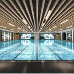 Suspended Baffle Ceiling Panel Pop Design False Drop Ceiling Aluminium Linear Ceiling for sale