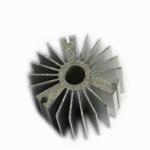 Round Extruded Aluminum Heat Sinks with Powder spraying Surface finish for sale