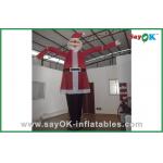 Dancing Air Puppets Santa Claus Advertising Inflatable Air Dancer For Christmas Celebrate for sale