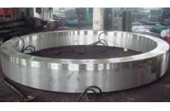 China Rotary Kiln Large Wheel Tyre Castings And Forgings For Mining Equipment supplier