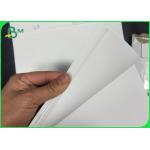 Heat - Resisting Synthetic Paper PET Roll & Sheet 200um For Carbon Tape Printer