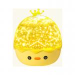 New Crown Duck projection Night Light  Colorful Rotate Music box Projector With Remote control For Kids Holiday Decor Gi for sale