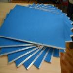 Full Mold Compressible Printing Rubber Blanket 3 Ply Blue Color for sale
