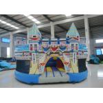 0.55mm Pvc Tarpaulin Kids Inflatable Castle Bounce House 5 X 5 X 3m For Water Park for sale