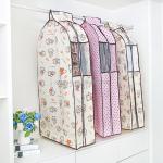 Recyclable Non Woven Dry Cleaning Garment Storage Bag Dustproof Suit Cover Bag for sale