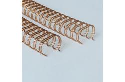 China 12.7MM Inner Diameter Double Loop Sketchbook Binding Coil Spiral Binding Coil supplier