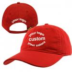 Embroidery Logo Advertising Baseball Caps For School Teams for sale