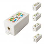 CAT6 CAT5E IDC 4 Pair/8 Way Junction Box 8P8C - Inline Cable Coupler - Terminal Socket for sale