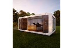 China Portable Custom Prefab House 40FT Movable Wind Proof With Steel Frame supplier