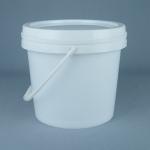 2 Gallon Round Plastic Bucket With Lid And Handle for sale