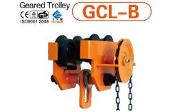 China MANUAL GEARED TROLLEY supplier