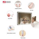 Waterproof Android LED TV Touch Screen Display IP65 Smart LED Bathroom Mirror for sale