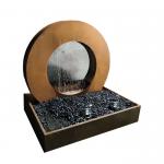 Outdoor Antirust Corten Steel Water Feature Customization Available