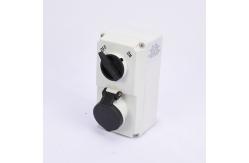 China IP44 32A 4 Pole Mechanical Interlock Switch Socket IEC Standard supplier