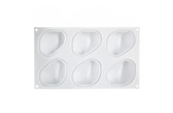 China Mango Shape 3D Cake Molds Sustainable Silicone Cake Tools LFGB Certified supplier
