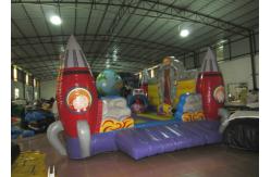 China Custom Alien Spaceship Blow Up Bounce House , Little Tikes Inflatable Bounce House supplier