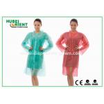 PP MP TVK Disposable Laboratory Coats With Shirt Collar for sale