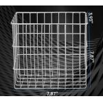 30cm Metal Mesh Storage Baskets Rectangular Mesh Basket For Kitchen Bathroom Hospital for sale
