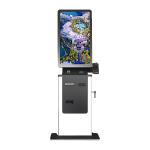 SDK Self Payment Kiosk Thermal Printer Touch Screen Atm Machine For Bank for sale