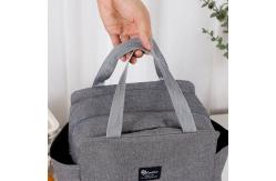 China Cationic Custom Insulated Lunch Bags Double Layer Leak Proof Lunch Bag supplier